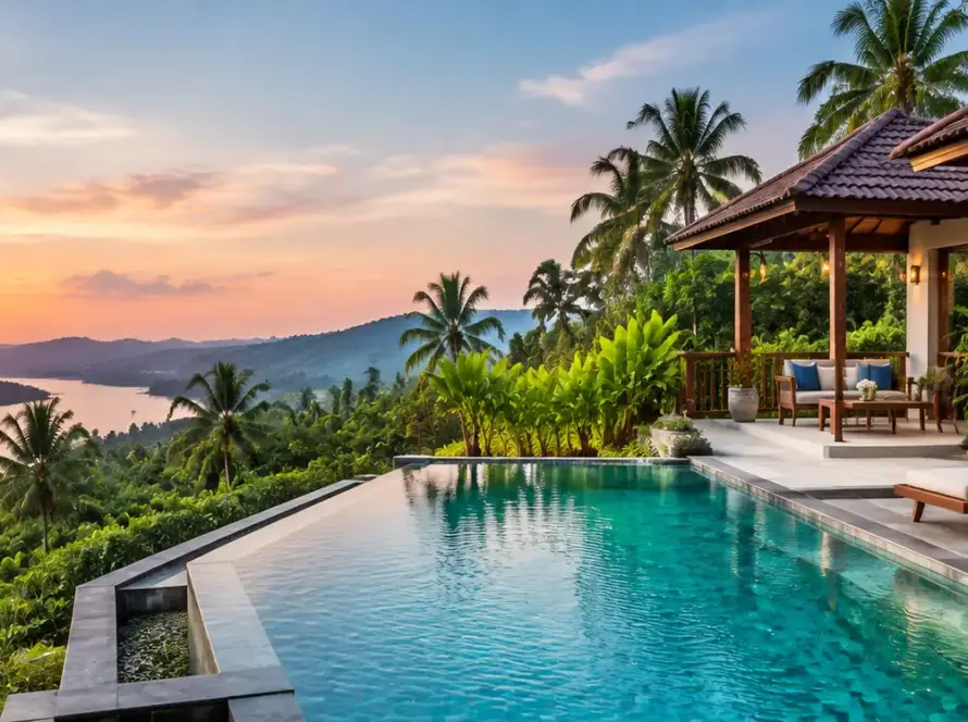 best private pool villas in Kerala