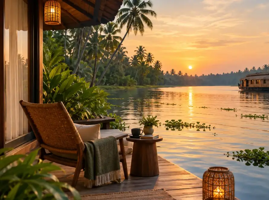 Riverside Stay in Kerala